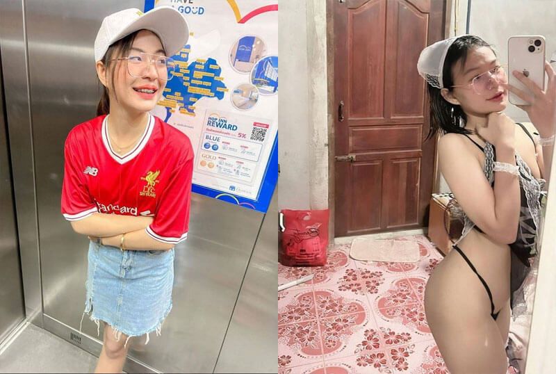 มะปราง สาวแว่นเงี่ยนหี [รูปโป๊]