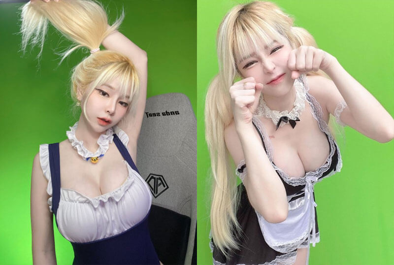 น้องแป้งสามป๋องซาว ใสชุดเซ็กซี่ [รูปโป๊]