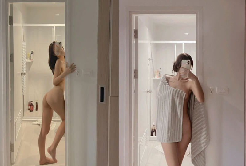 น้องพลีส แก้ผ้าถ่ายรูปโชว์ [รูปโป๊]
