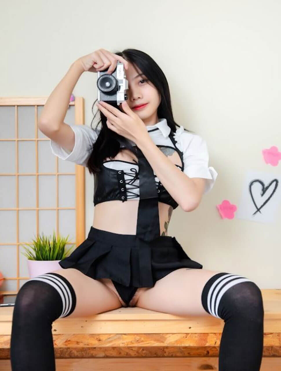 น้องโบว์-ใส่ชุดคอสเซ็กซี่-1-รูปโป๊-รูปโป๊ทางบ้าน-รูปโป๊ไทย-รูปโป้-ดูรูปโป๊
